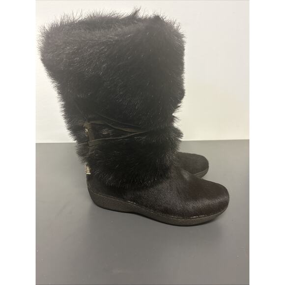 Oscar Sport Boots Apres So Winter Snow, Fur Shearling Lined Size EU 37 - Picture 9 of 15
